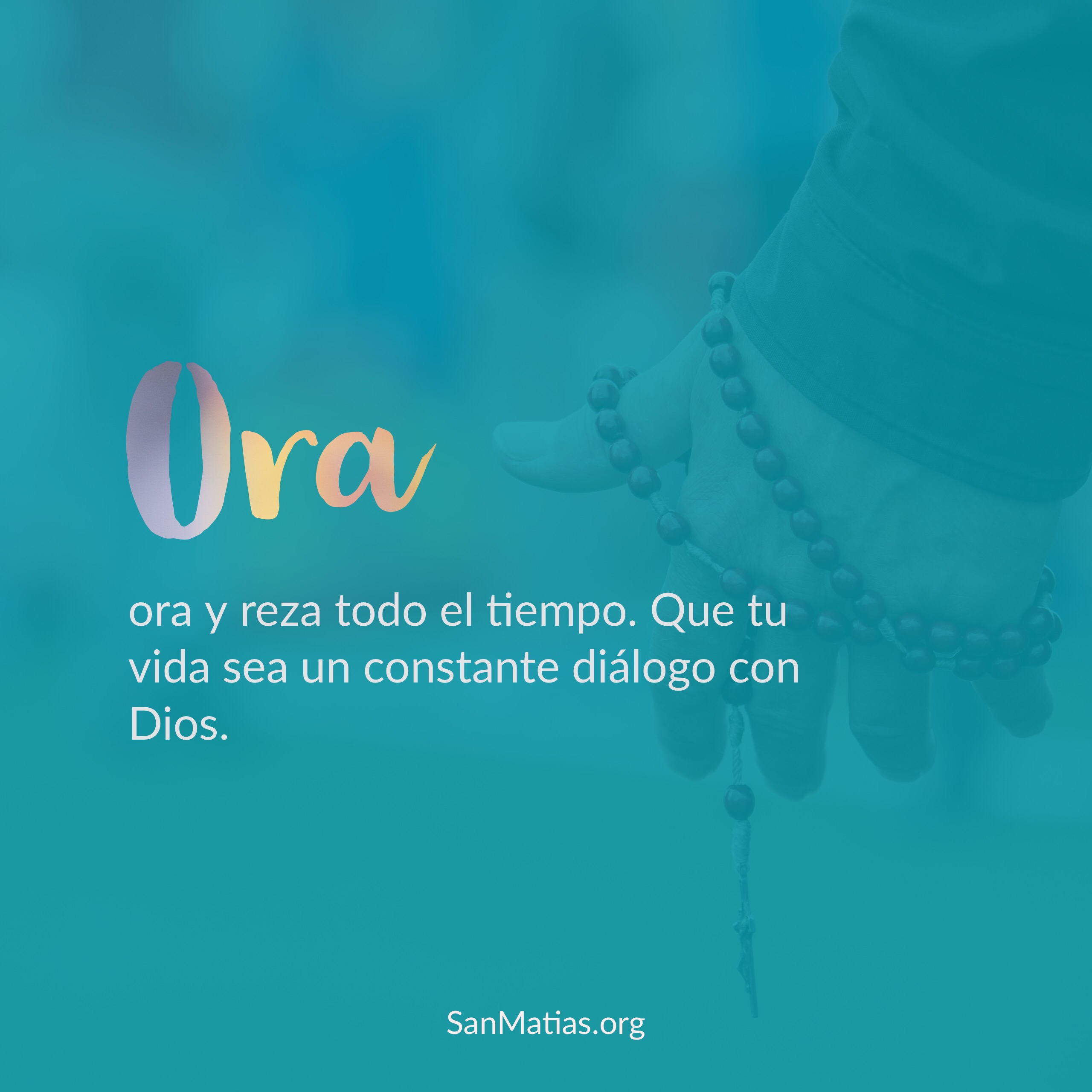 La oración diaria