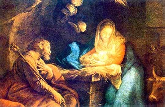 Maria contemplaba al niño y le decía...