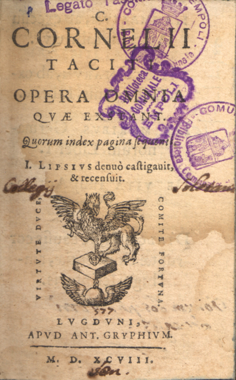 TESTIGOS HOSTILES DE CRISTO (SIGLO I Y II)